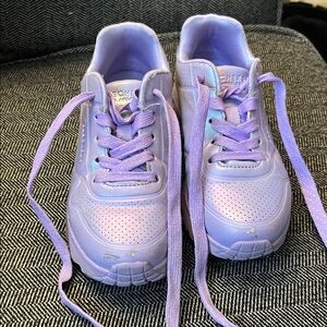 Skechers Kids' Iridescent Purple Sneakers